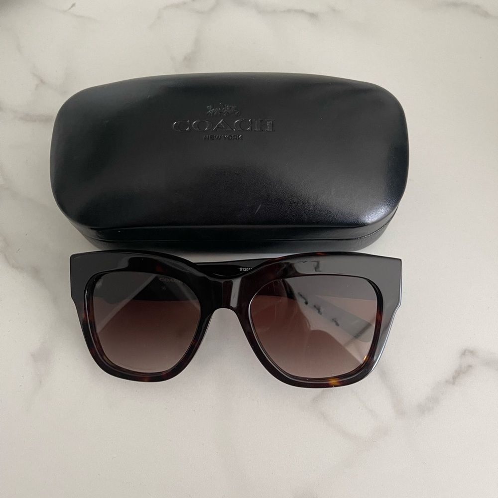 NEW Coach Sunglasses Dark Tortoise 512013